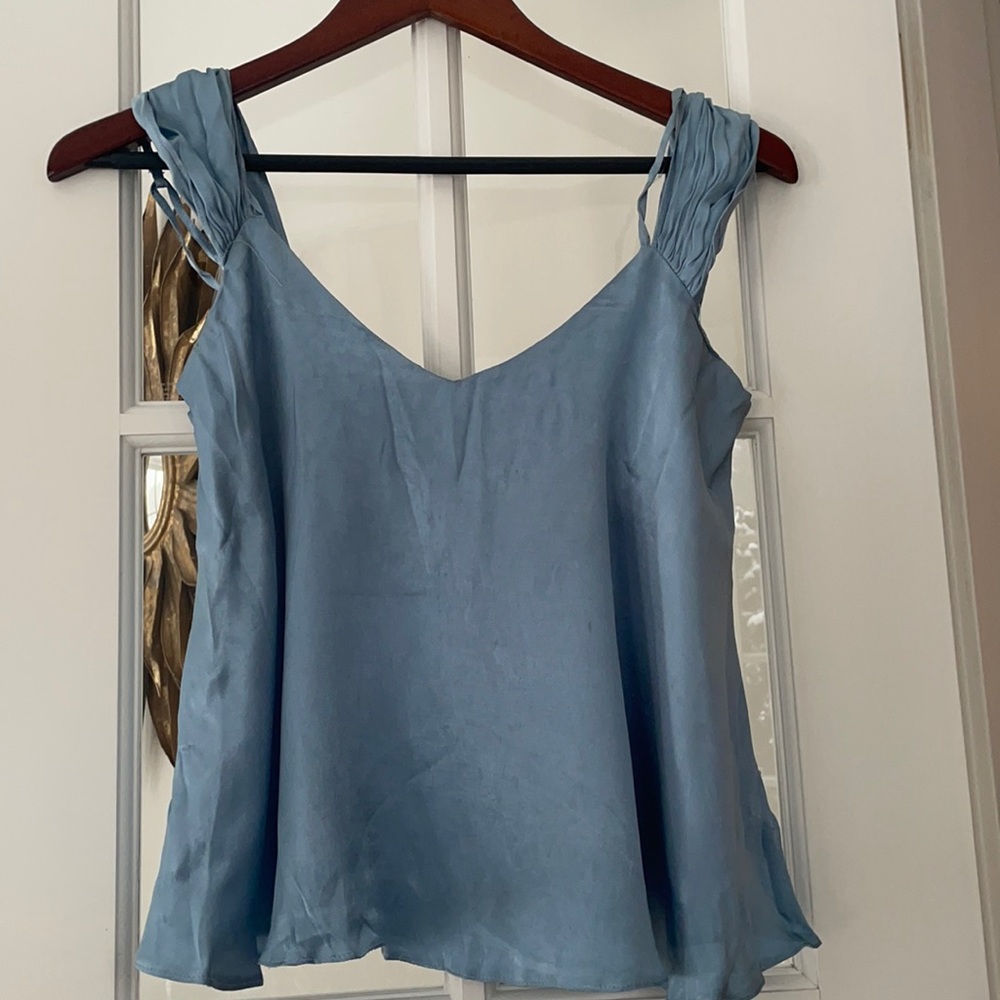Topshop Off the Shoulder Top